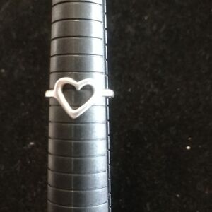 Silver Heart Ring